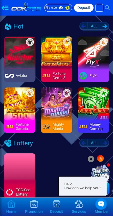 ODK786 Game